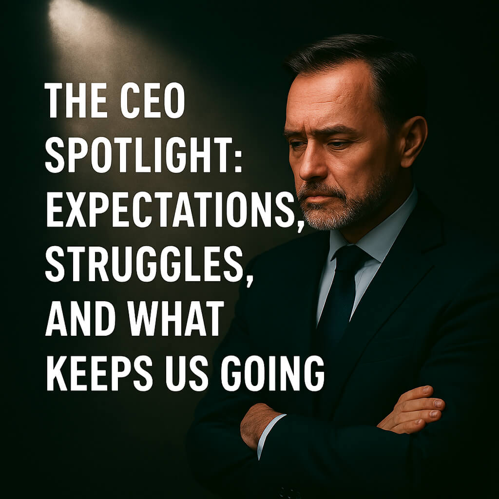 The CEO Spotlight: Expectations, Struggles, and What Keeps Us Going