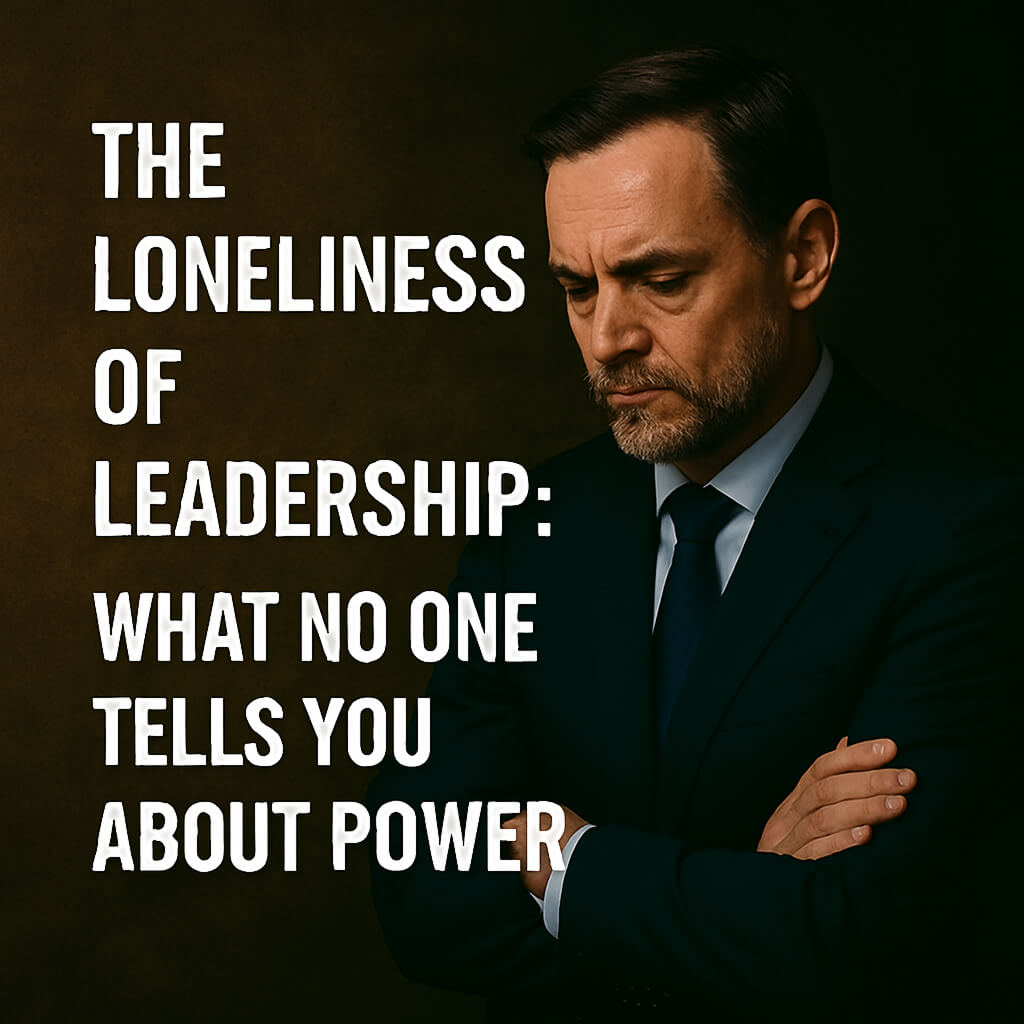 The Loneliness of Leadership: What No One Tells You About Power