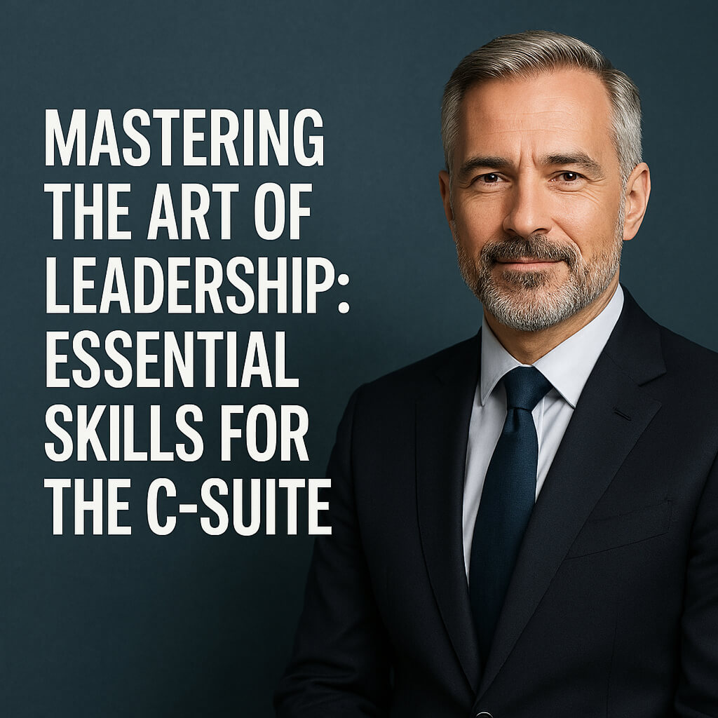 Mastering the Art of Leadership: Essential Skills for the C-Suite