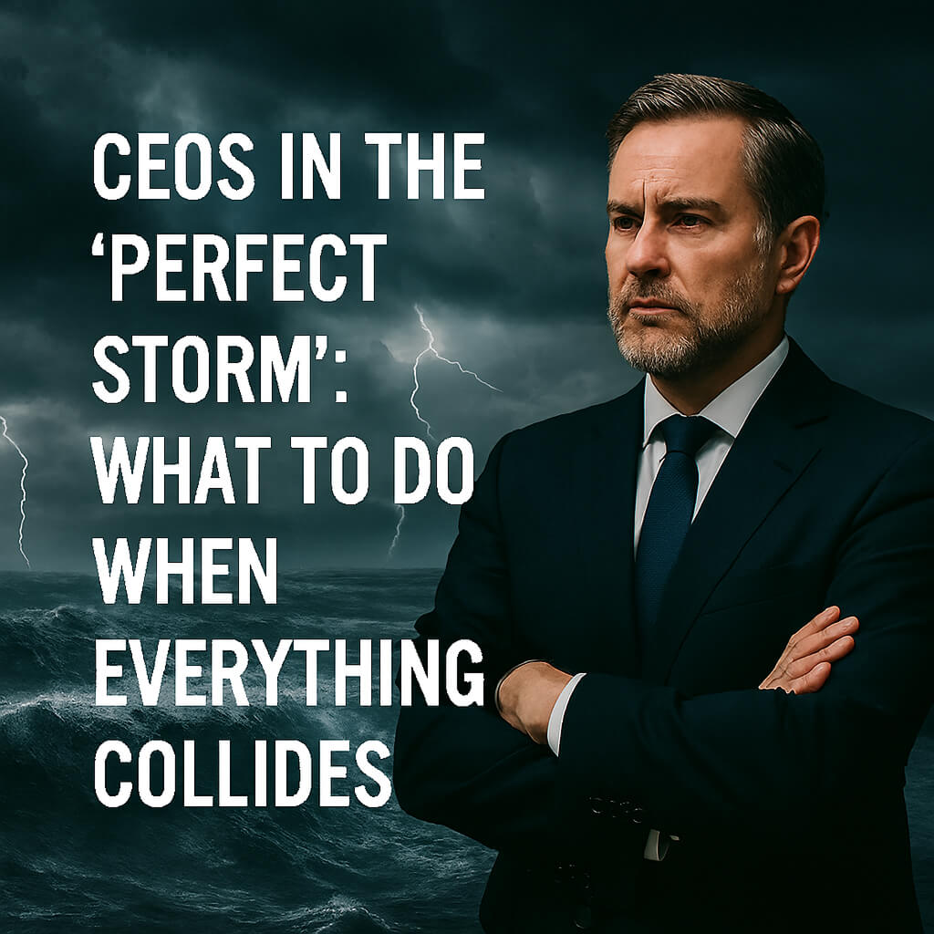 CEOs in the “Perfect Storm”: What to Do When Everything Collides