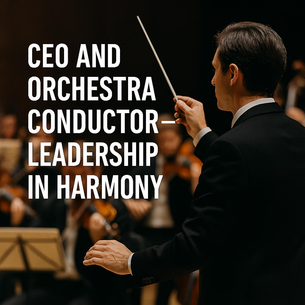 CEO and Orchestra Conductor -Leadership in Harmony